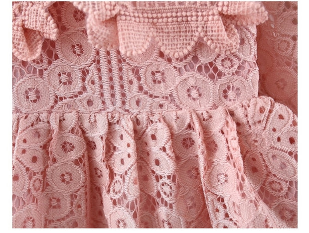 Baby Girls Casual Lace Dress