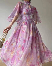 Elegant Floral Maxi Dress