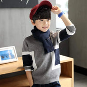 Warm pullover knitted sweaters