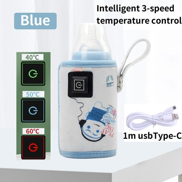 USB Milk, Water Warmer Stroller Insulated Bag