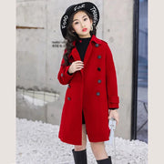Girls Woolen Coat