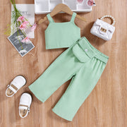 Girls Summer Sling Top and Trouser